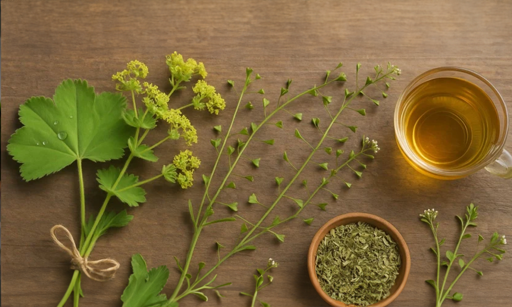 Frauenmantel & Hirtentäschel – zwei kraftvolle Heilpflanzen der Frauenheilkunde