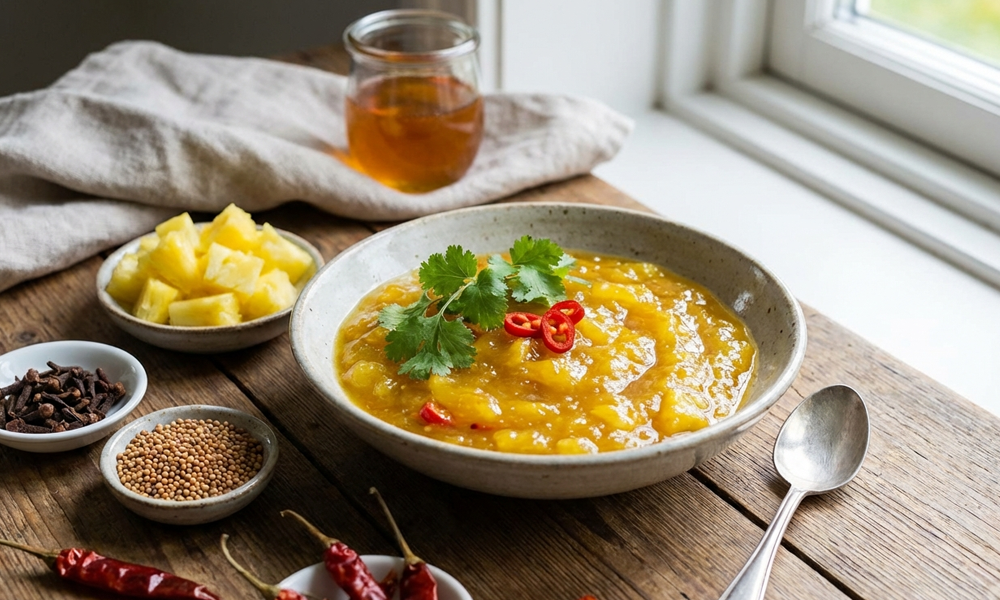Fruchtig-würziges Ananas Chutney