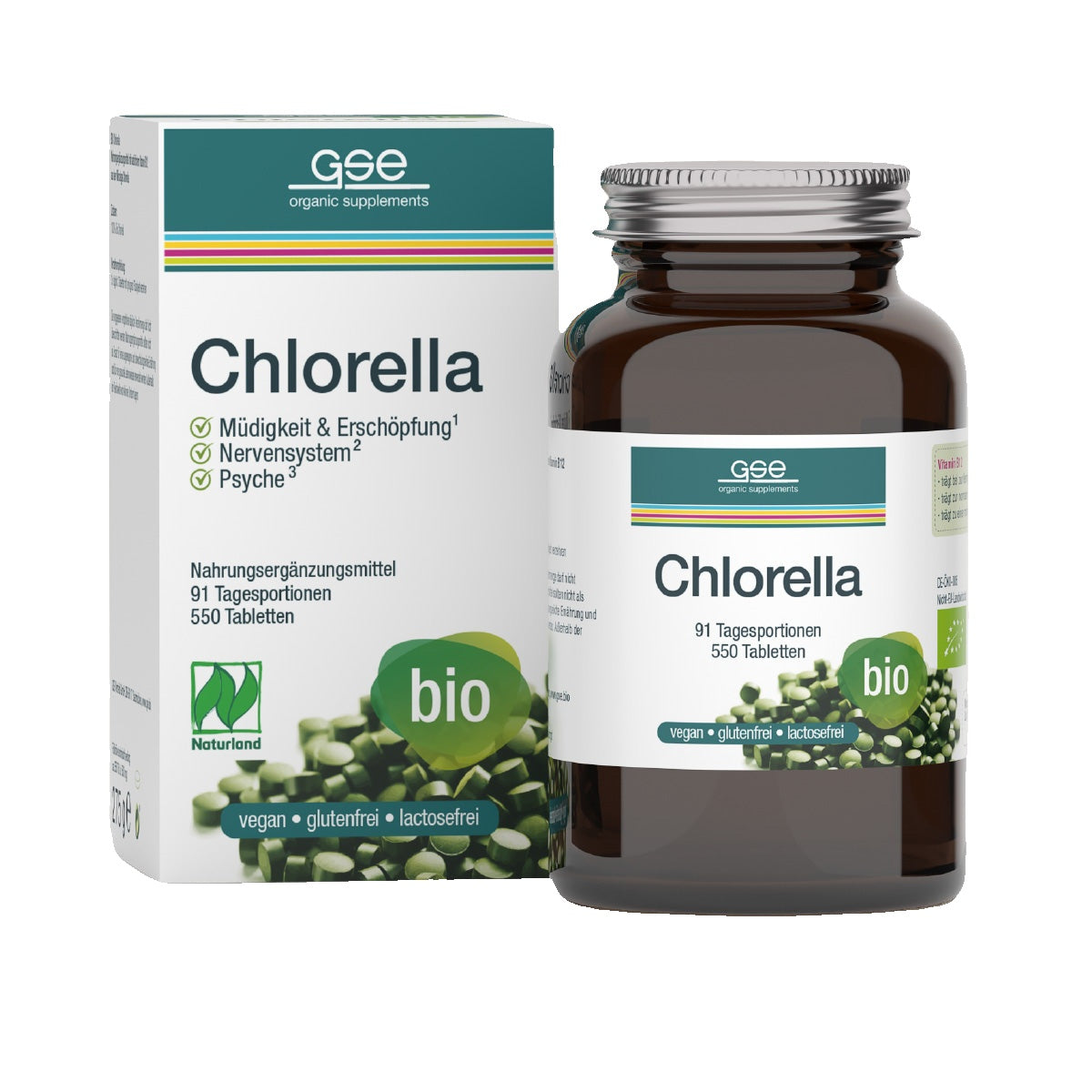 GSE - Naturland Bio Chlorella 500mg