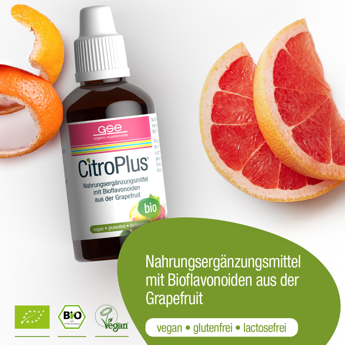 GSE - Bio CitroPlus 800, Grapefruitkern Extrakt
