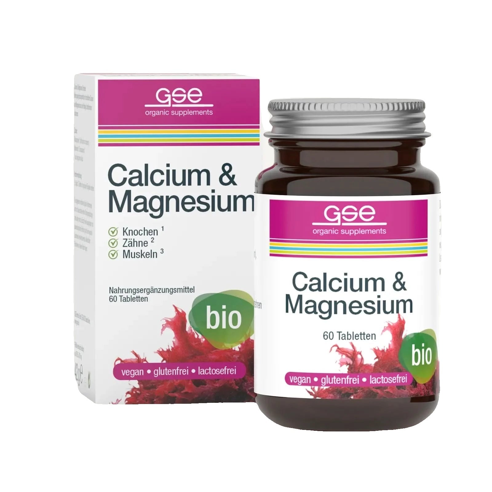 GSE - Calcium & Magnesium Complex (Bio) - 60 Tabletas