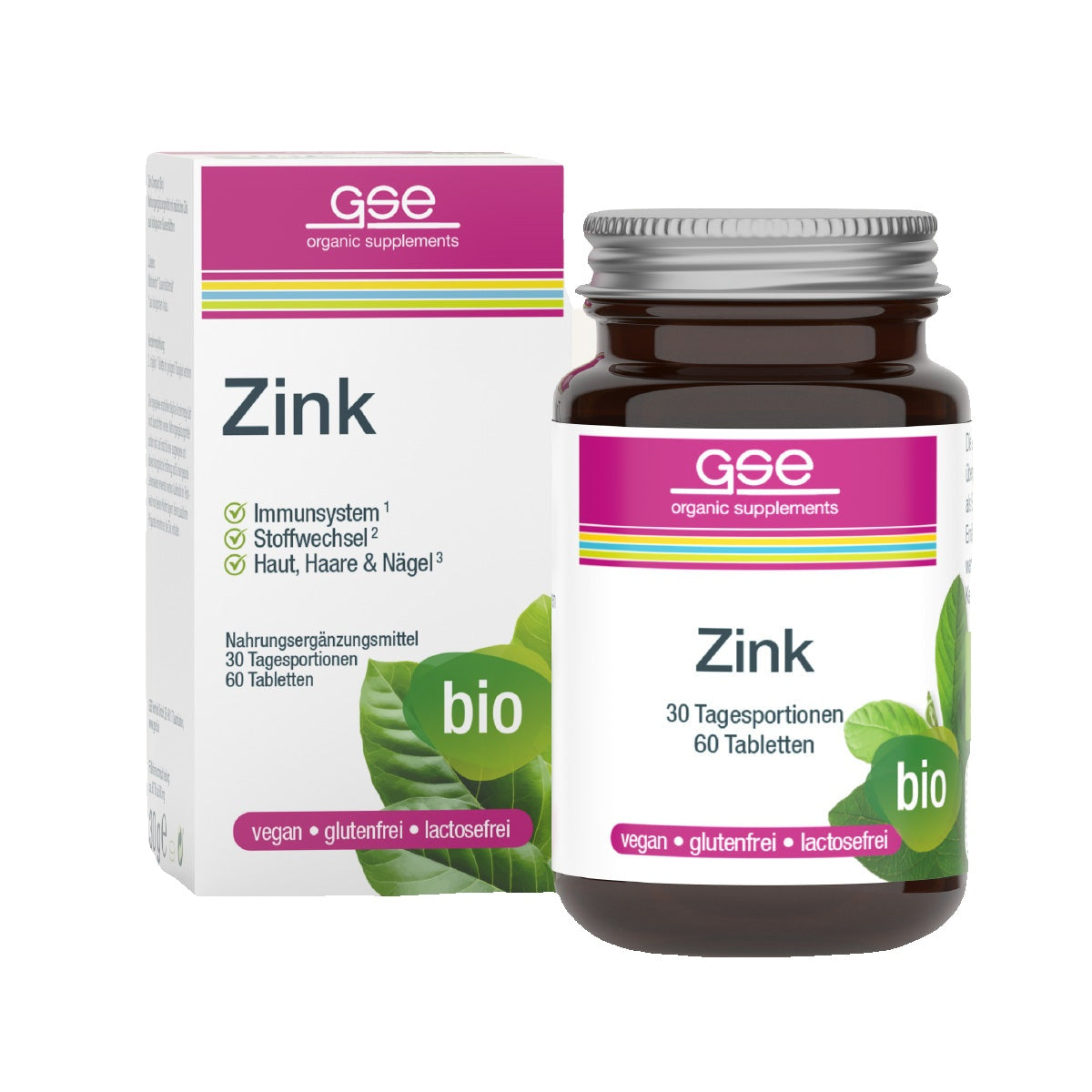 GSE - Bio Zinc Compact - 60 Tabletas