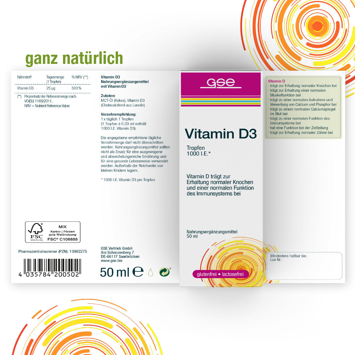 GSE - Gocce di Vitamina D3
