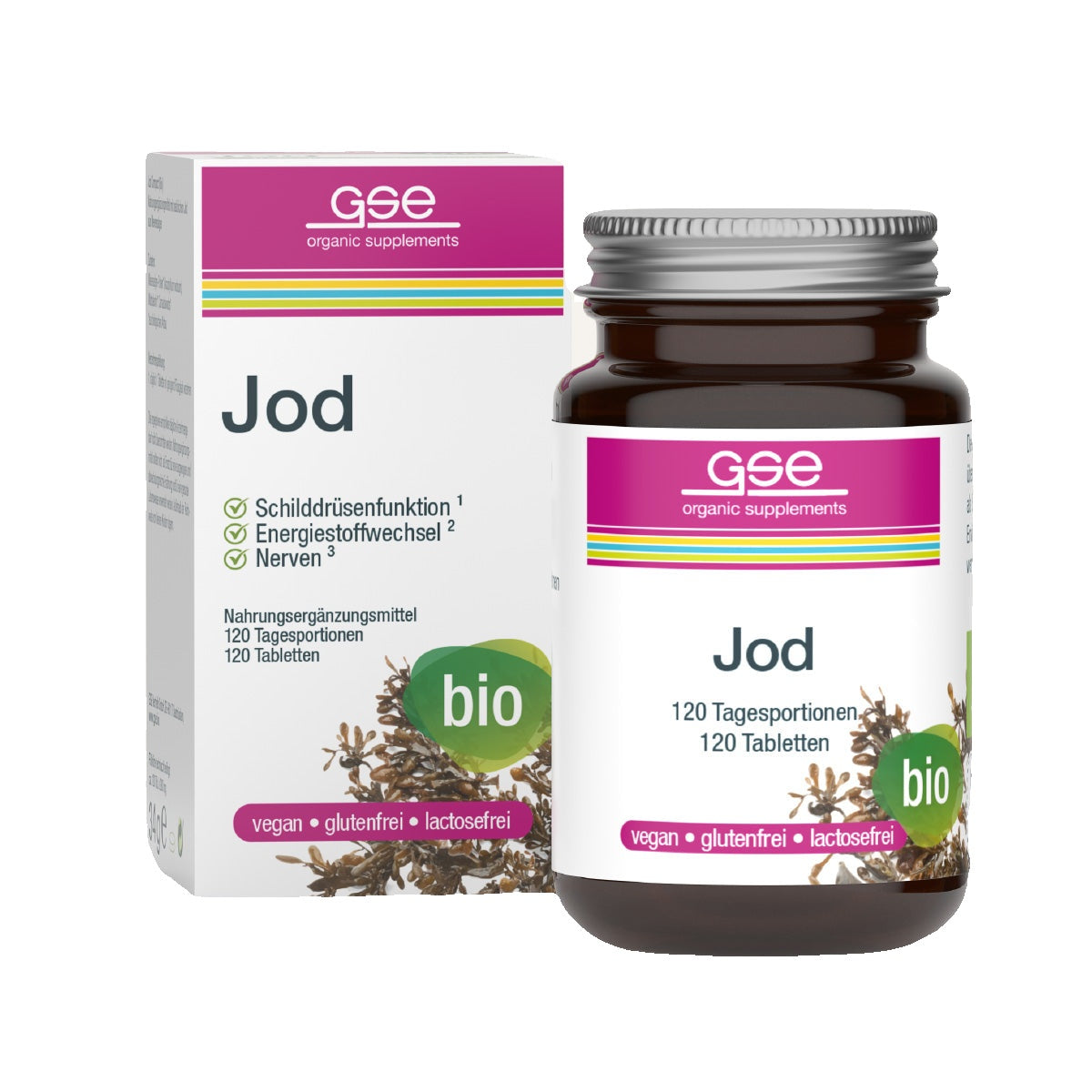 GSE - Yodo Compact (Bio) - 120 Tabletas