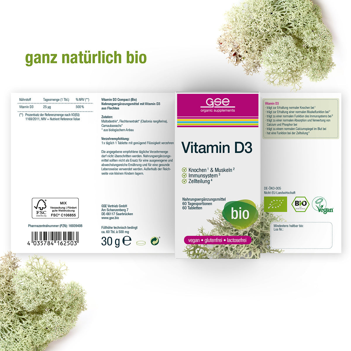 GSE - Vitamin D3 (Organic)