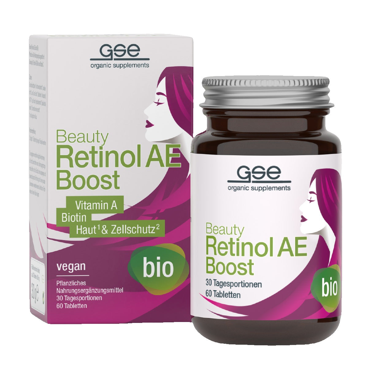 GSE - Beauty Retinol AE-Boost Bio - 60 Comprimidos
