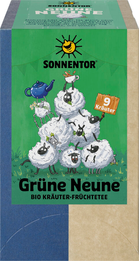 Sonnentor - Green nine tea - 18 infusion bags
