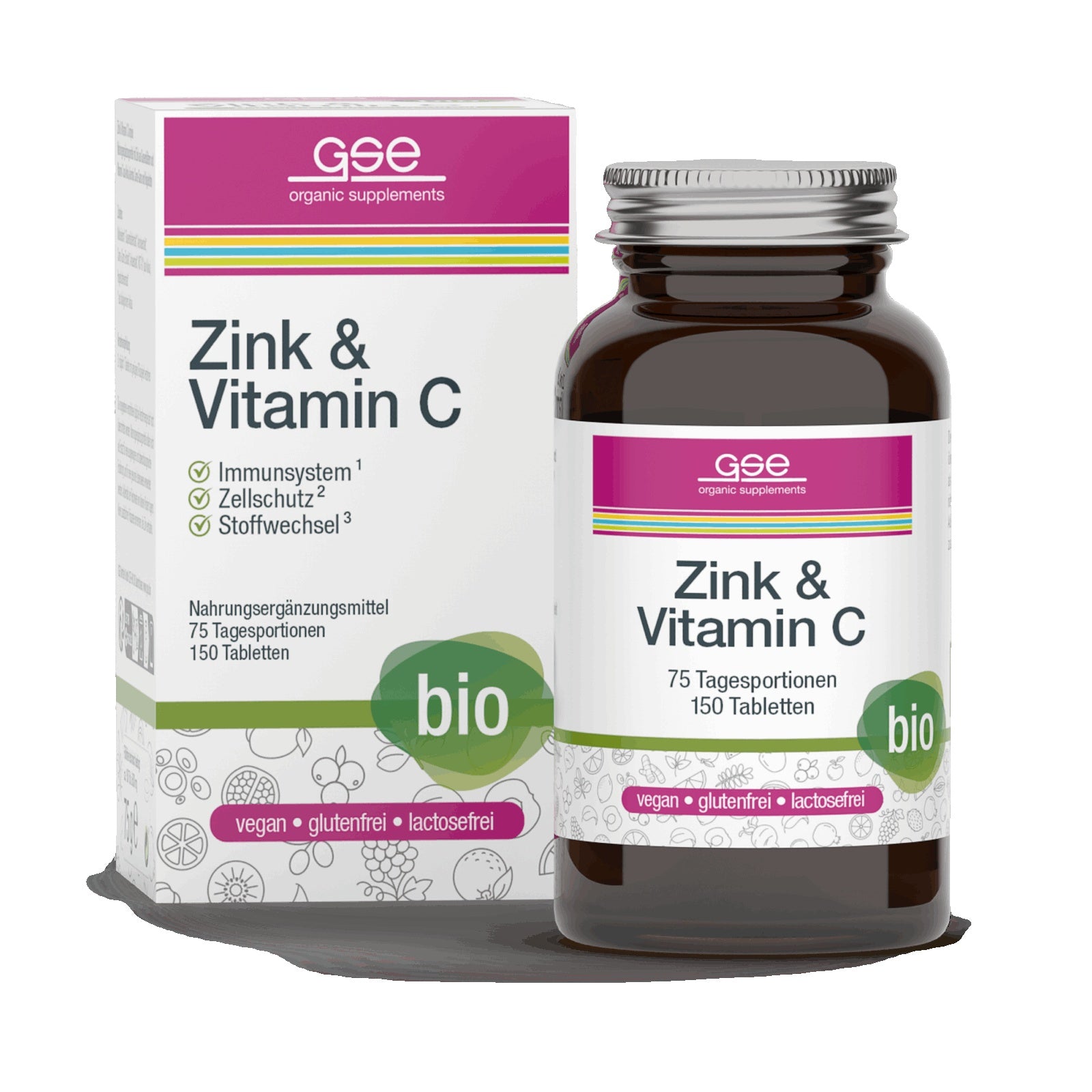 GSE - Zinc + Vitamine C (Bio)