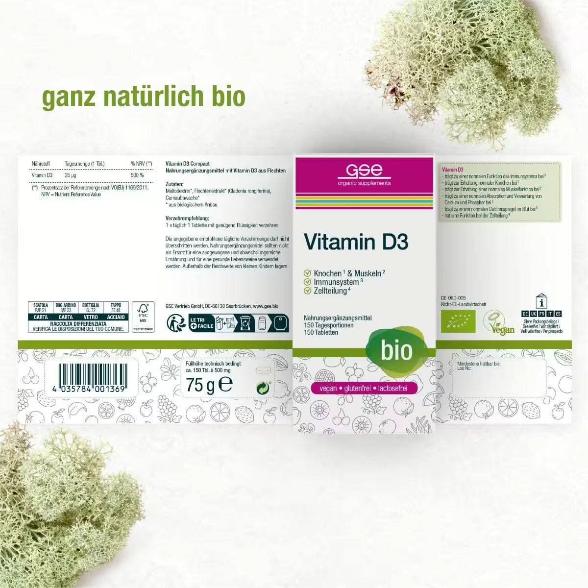 GSE - Vitamin D3 (Organic)