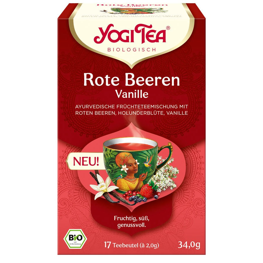 Yogi Tea - Bayas Rojas Vainilla