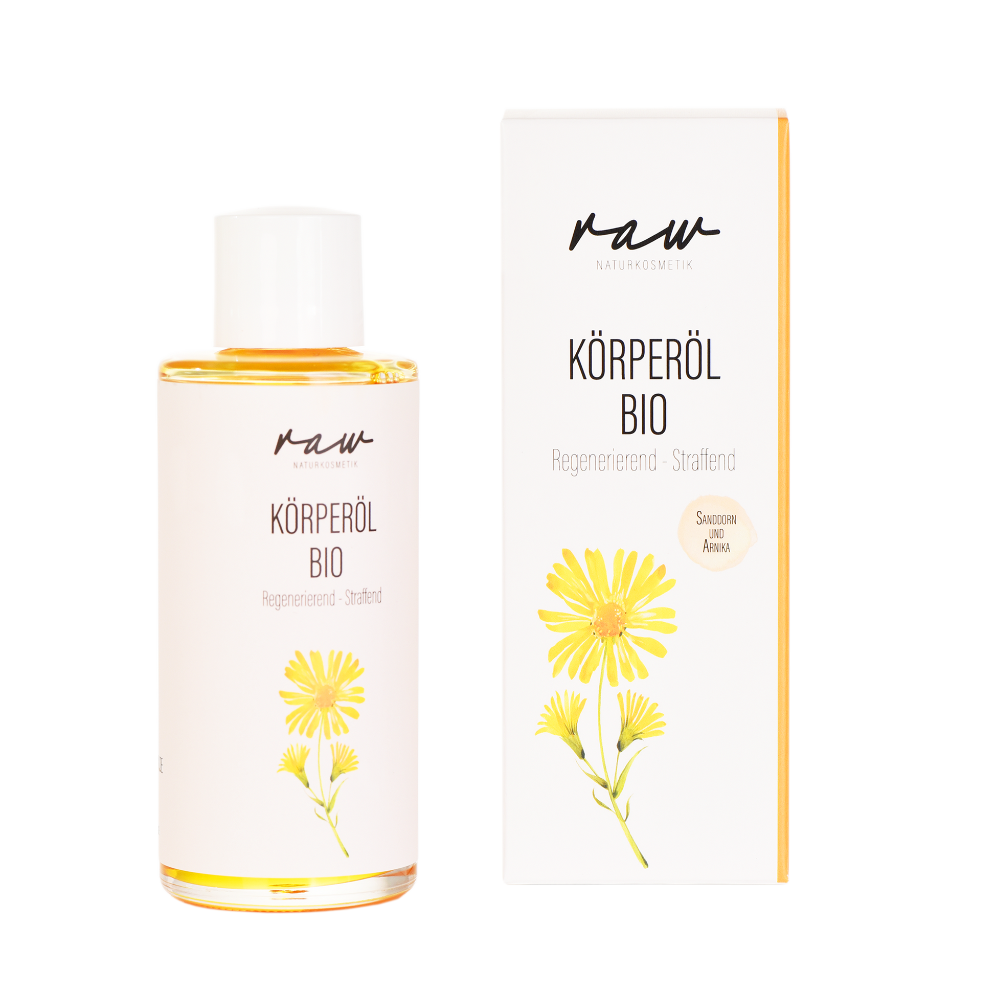 raw Naturkosmetik - Körperöl Bio Regenerierend