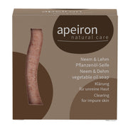 Apeiron - jabón de aceite vegetal de neem y arcilla - 100g
