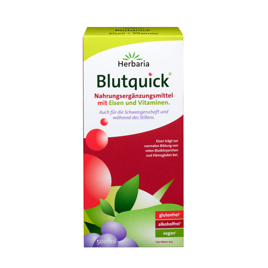 Herbaria - Blutquick Hierro + Vitaminas