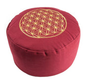 Berk - Meditationskissen, Blume des Lebens - Rot_3914.jpg