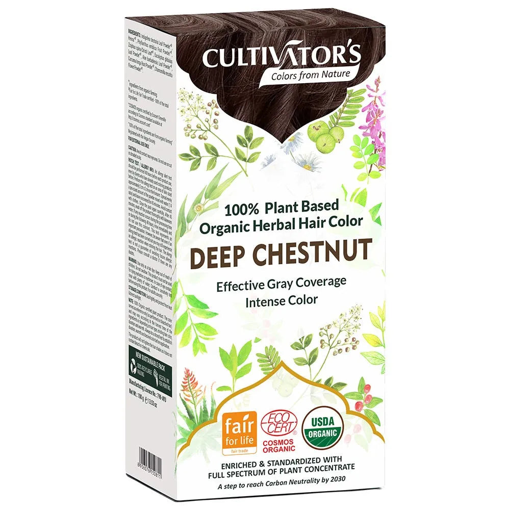 CULTIVATOR'S - Natürliche Pflanzenhaarfarbe Kastanie tief - 100g_14224.jpg