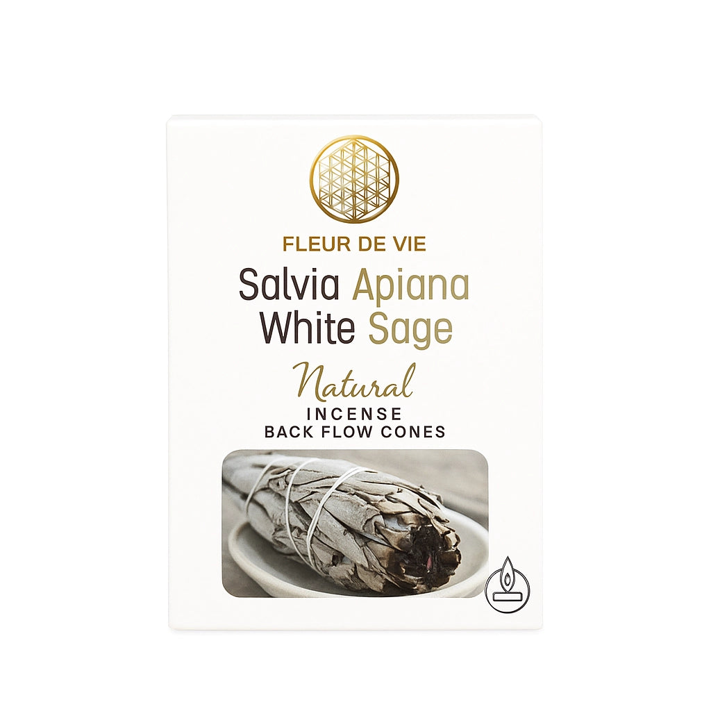 Fleur de Vie - salvia apiana white sage Räucherkegel - 10 Stück_14878.jpg