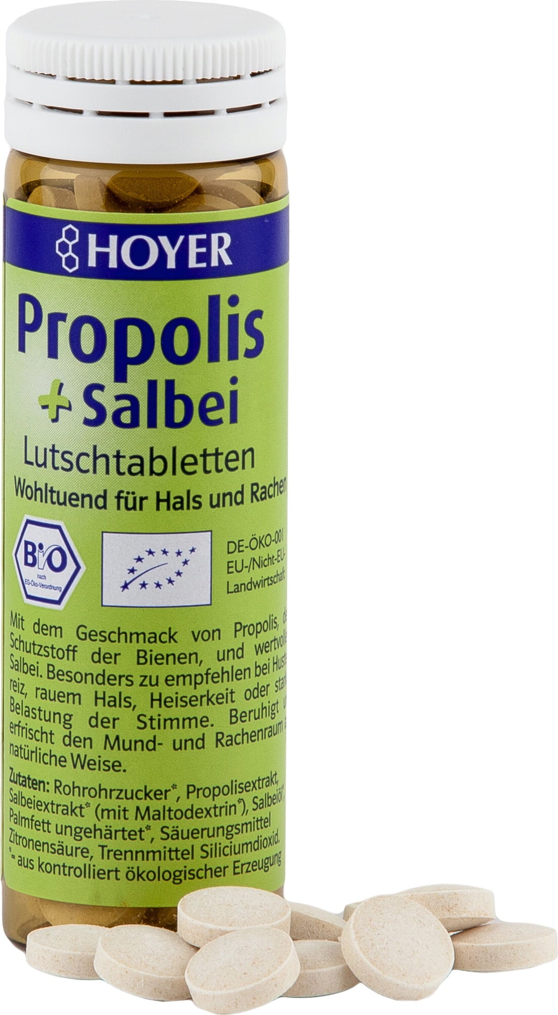 HOYER - Propolis & Salbei Lutschtabletten bio - 60 Stk._11958.jpg