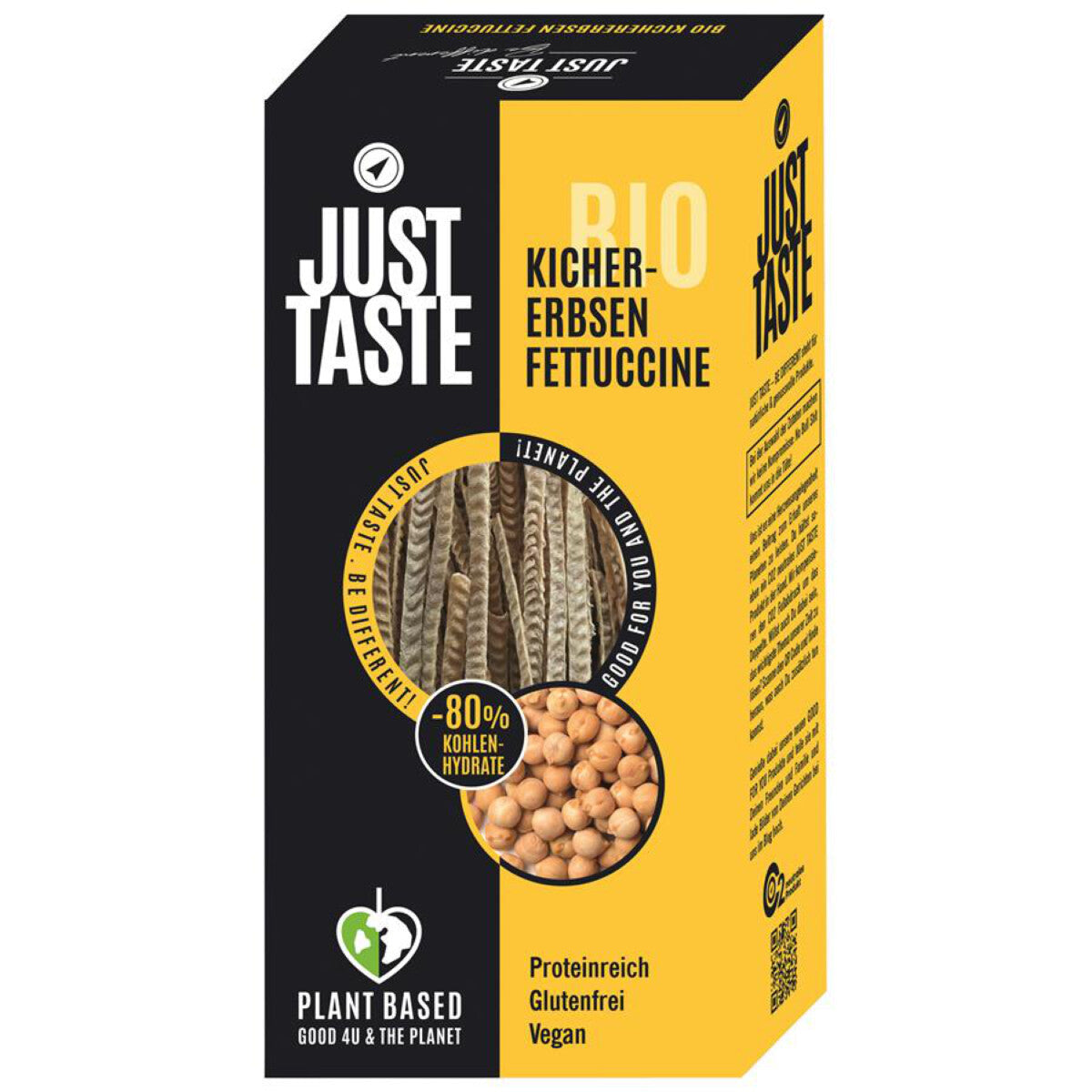 Just Taste - Bio Kichererbsen Fettuccine - 250g_10675.jpg