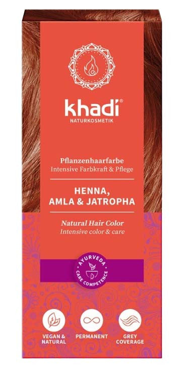 Khadi - Henna rot, Amla & Jatropha - 100g_13492.jpg