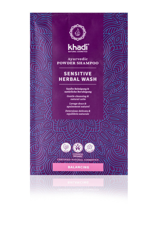 Khadi - sensitiv herbal wash Shampoopulver - 50g_9052.jpg