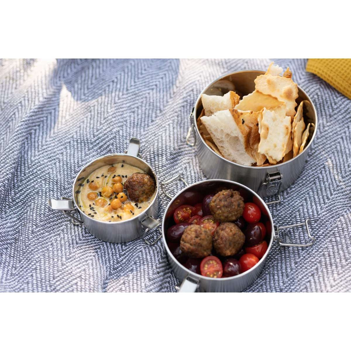 ECO Brotbox - Juego de 3 Bao Bowls+