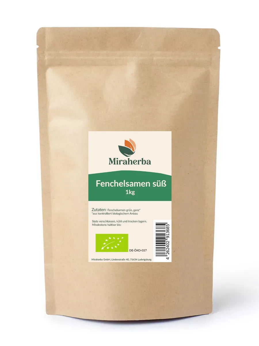 Miraherba - Bio Fenchelsamen grün süß ganz - 1kg_14363.jpg