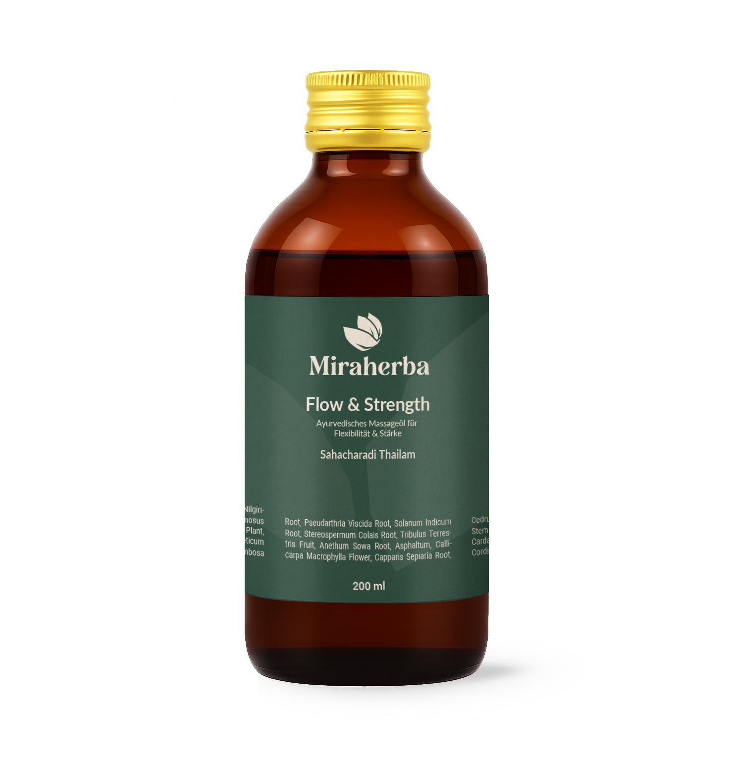 Miraherba - Ayurveda Öl, Flow & Strength - Sahacharadi Thailam