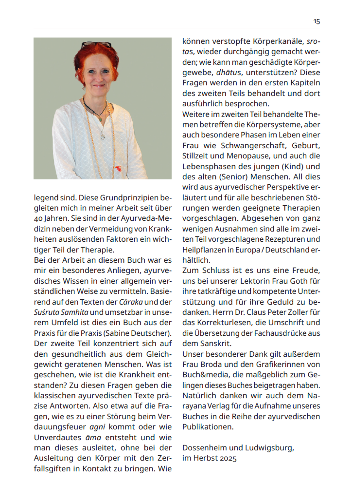 Zoller & Deutscher - Das Ayurveda Lehr- und Therapiebuch, das Standardwerk für deine Praxis