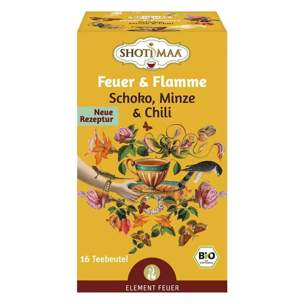 Shoti Maa - Feuer & Flamme | Schoko, Minze & Chili , 5 Elemente Tee - 16 Teebeutel_12840.jpg
