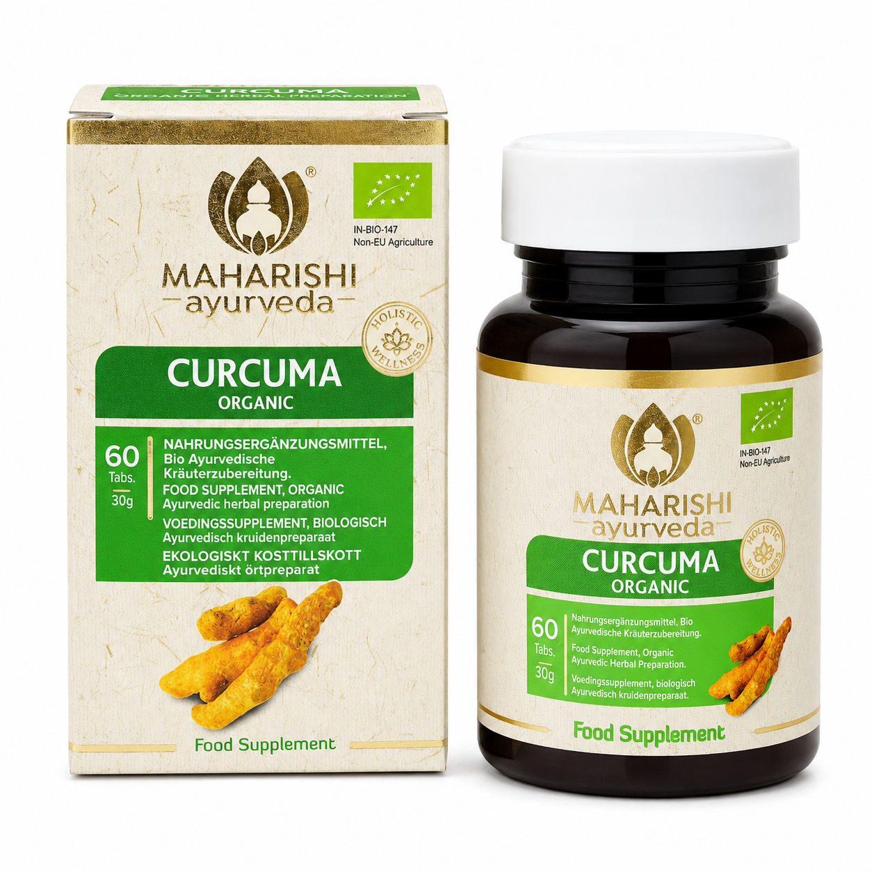 Maharishi Ayurveda - Compresse di Curcuma Bio