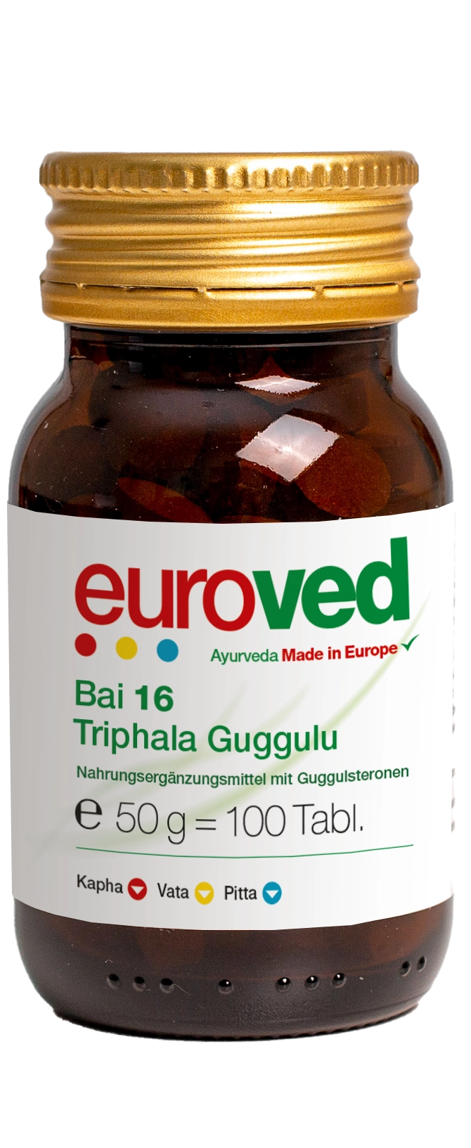 euroved - Bai 16 Triphala Guggulu - 100 Tabletten_15124.jpg