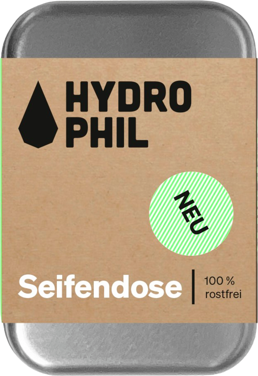 Hydrophil - Jabonera de aluminio - 1 pieza