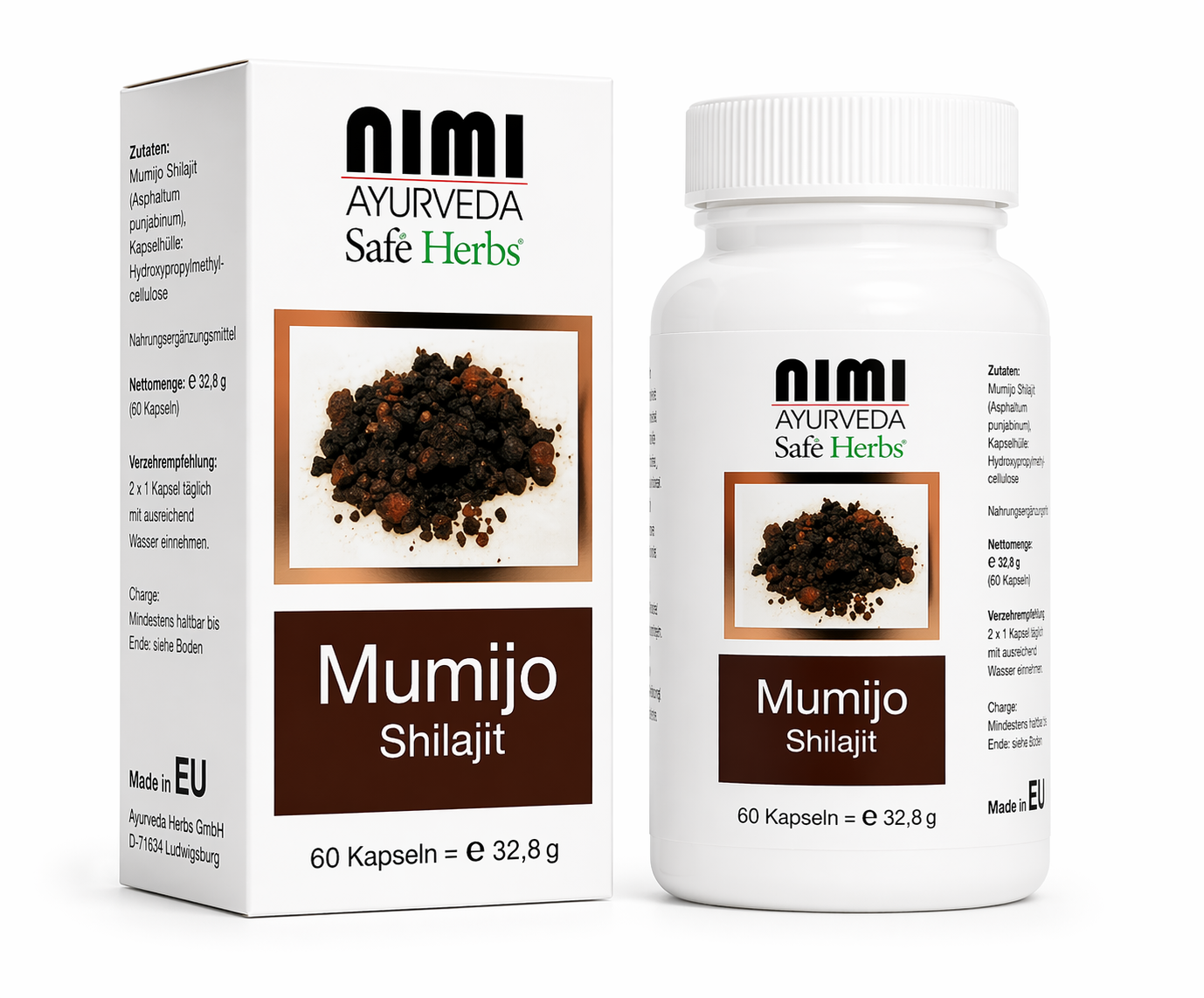 Nimi - Shilajit / Mumijo - 60 pièces