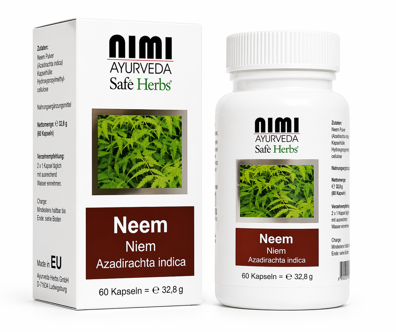Nimi - Capsule di Neem - 60 pezzi