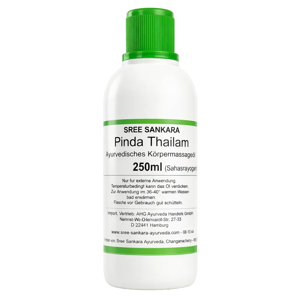 Sree Sankara - Pinda Thailam Ayurveda-Massageöl