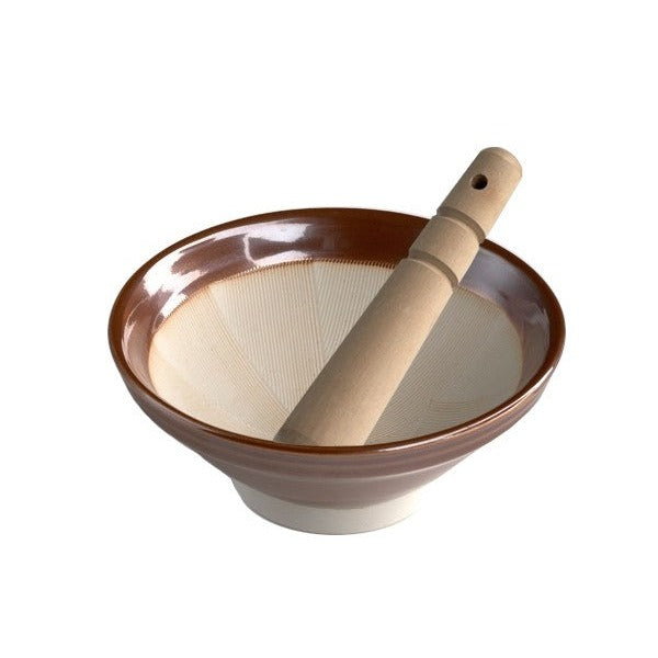Terrasana - Suribachi & Surikogi - Japanischer Mörser aus Keramik