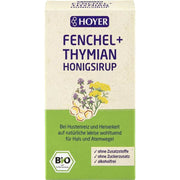 HOYER - Sciroppo di Miele con Finocchio e Timo bio