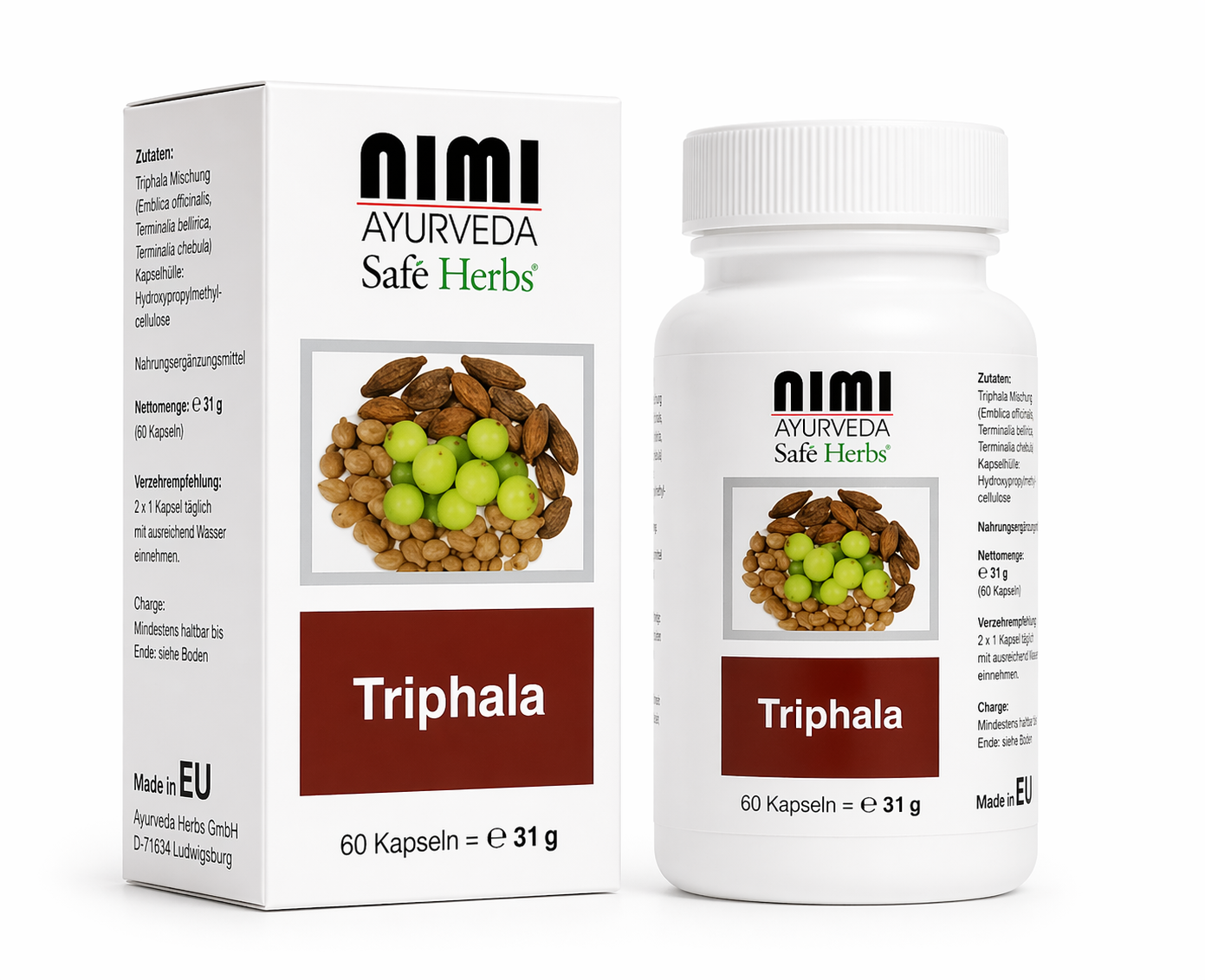 Nimi - Triphala Capsules - 60 pieces