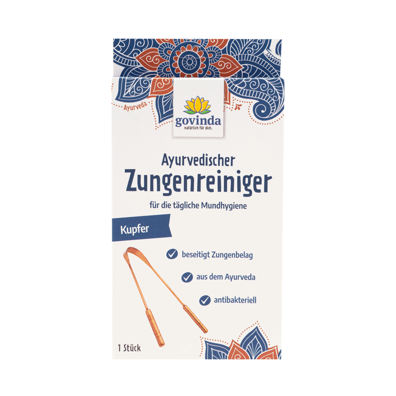 Govinda - Zungenreiniger Kupfer